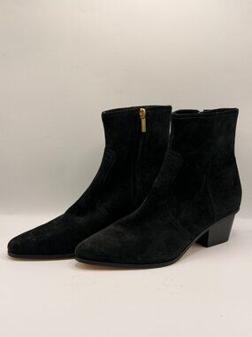 Veronica BeardWomens Ames Black Suede Bootie Sz Sz 9 M